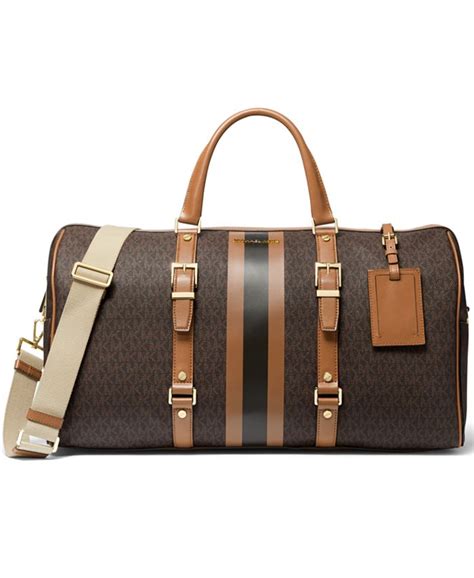 michael michael kors signature bedford travel extra large weekender